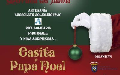 Mercadillo navideño y casita de Papa Noel 2024