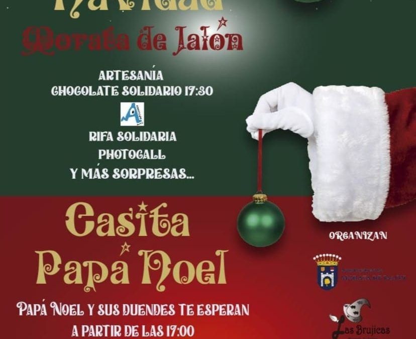 Mercadillo navideño y casita de Papa Noel 2024